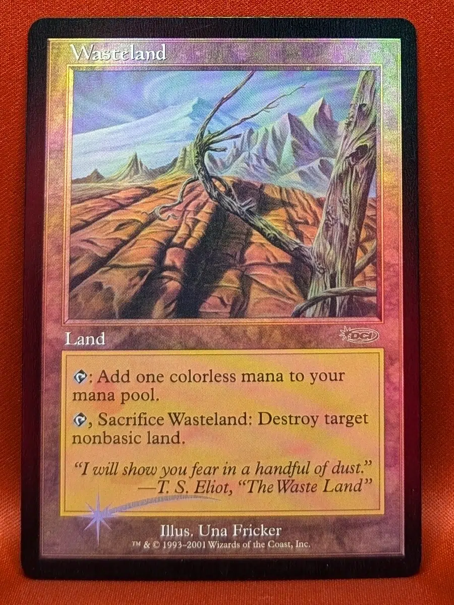 Wasteland 不毛の大地 FOIL 045/045 MTG Foil】不毛の大地/Wasteland[SLD] | MTG通販専門 | あずきみ