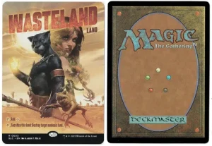 Wasteland from Secret Lair Countdown Kit Magic the Gathering Proxy