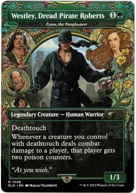 Westley Dread Pirate Roberts Magic the Gathering Proxy