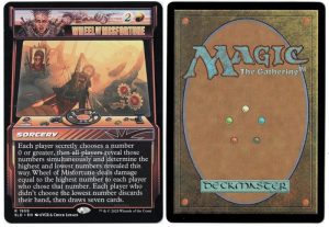 Wheel of Misfortune #1959 from Secret Lair Drop Series Magic the Gathering Proxy