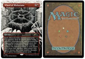 Wheel of Misfortune from Secret Lair Drop Series Magic the Gathering Proxy