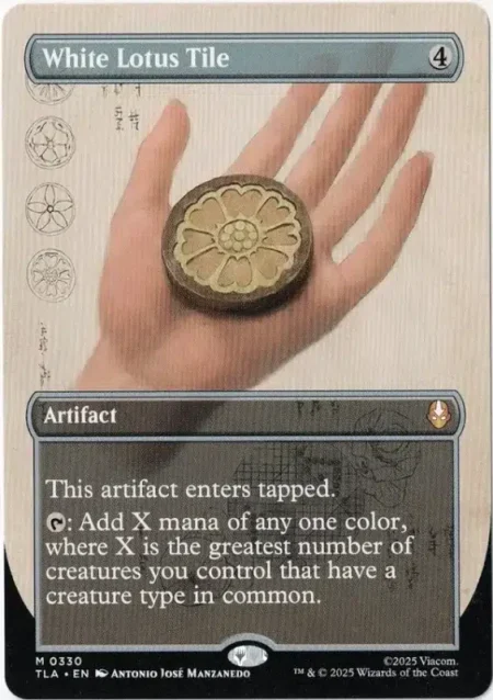 White Lotus Tile 1 Magic the Gathering Proxy