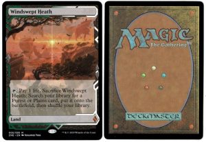 Windswept Heath from Zendikar Rising Expeditions Magic the Gathering Proxy
