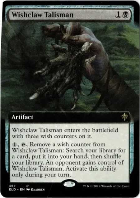 Wishclaw Talisman Magic the Gathering Proxy