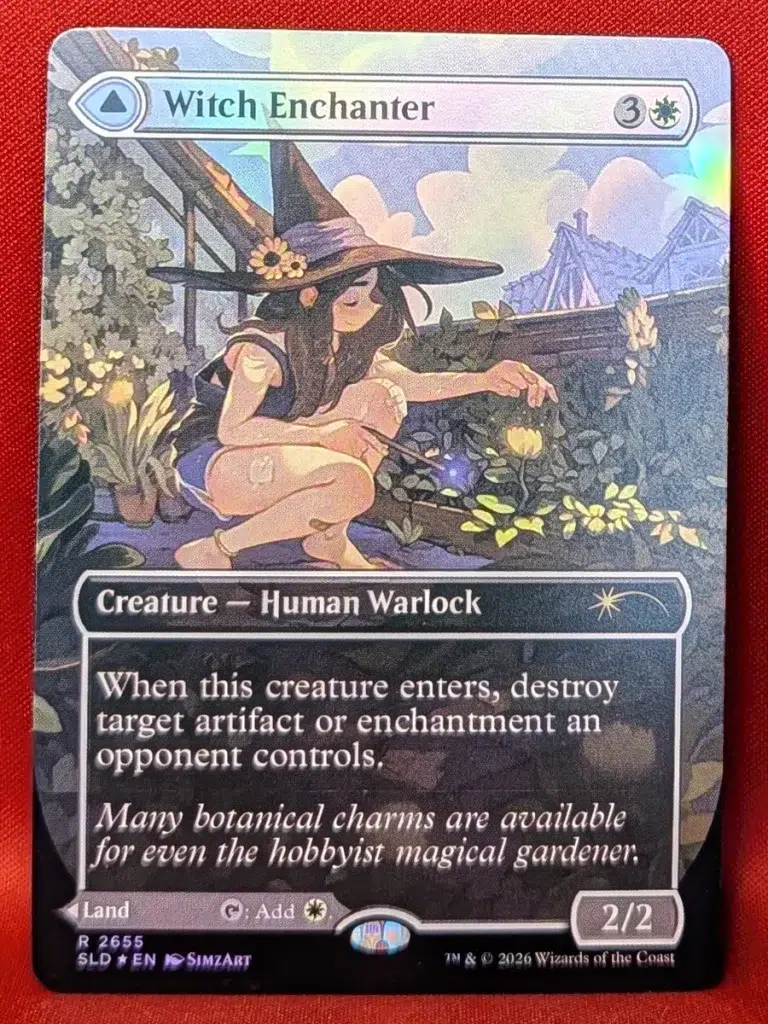 FOIL Witch Enchanter from Secret Lair Drop Magic the Gathering Proxy