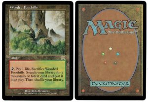 Wooded Foothills from Onslaught Magic the Gathering Proxy