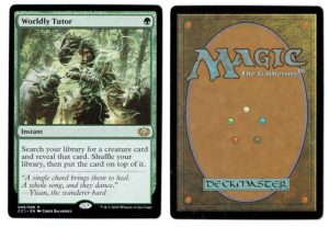 Worldly Tutor from Commander Collection Green Magic the Gathering Proxy