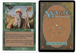 Worldly Tutor from 6th Edition Magic the Gathering Proxy