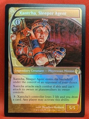 FOIL Xantcha, Sleeper Agent (Future Sight) from Mystery Booster 2 Magic the Gathering Proxy
