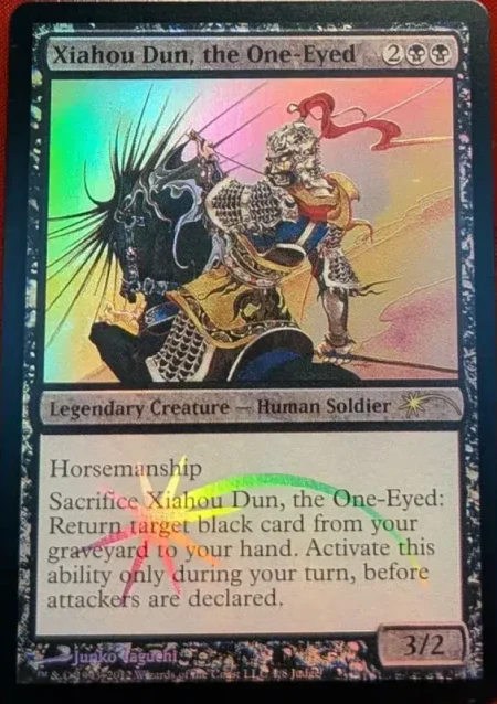 Xiahou Dun The One Eyed Foil Magic the Gathering Proxy