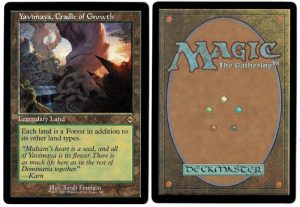 Yavimaya, Cradle of Growth (Retro Frame) from Modern Horizons 2 Magic the Gathering Proxy