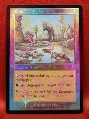 FOIL Yavimaya Hollow from Urza’s Destiny Magic the Gathering Proxy