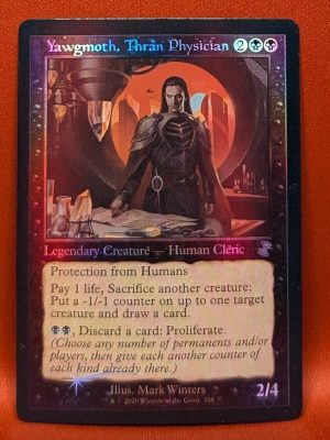 FOIL Yawgmoth, Thran Physician from Time Spiral: Remastered Magic the Gathering Proxy
