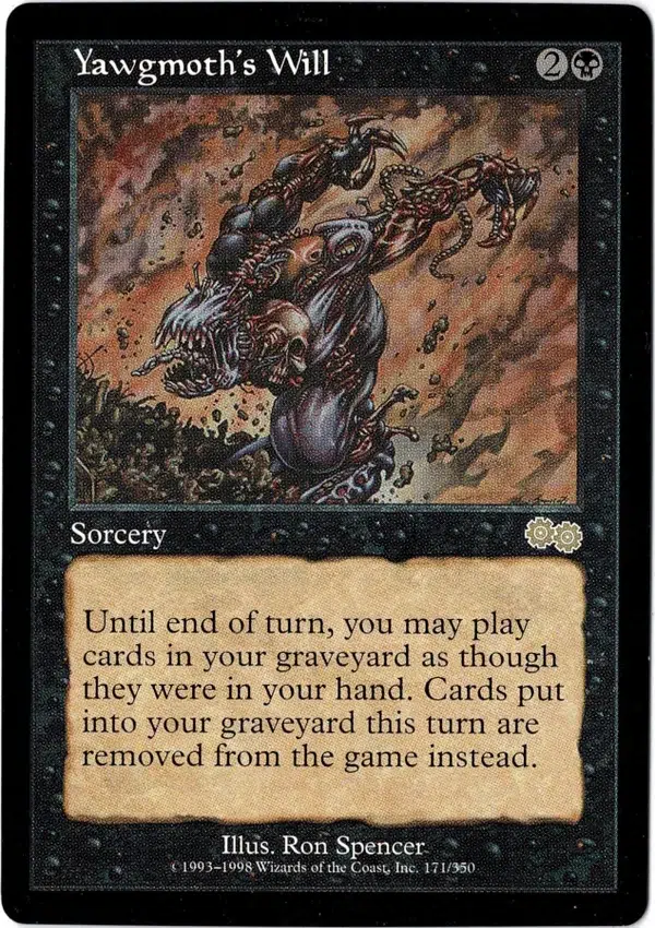Yawgmoths Will 1 Magic the Gathering Proxy