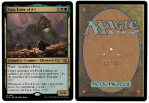 Ygra, Eater of All from Bloomburrow Magic the Gathering Proxy