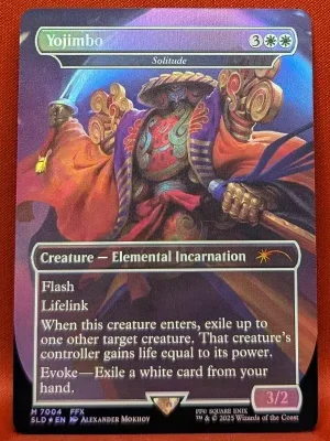 FOIL Yojimbo (Solitude) from Secret Lair Drop Series Magic the Gathering Proxy