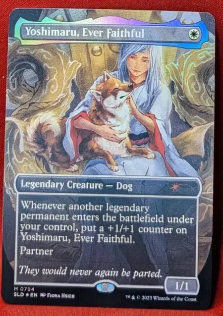 FOIL Yoshimaru, Ever Faithful (794) from Secret Lair Drop Magic the Gathering Proxy