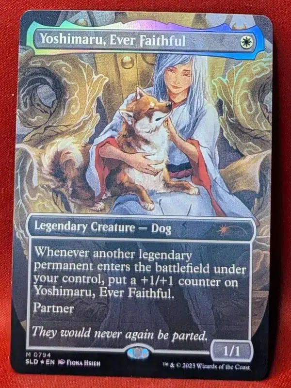 FOIL Yoshimaru, Ever Faithful (794) from Secret Lair Drop Magic the Gathering Proxy