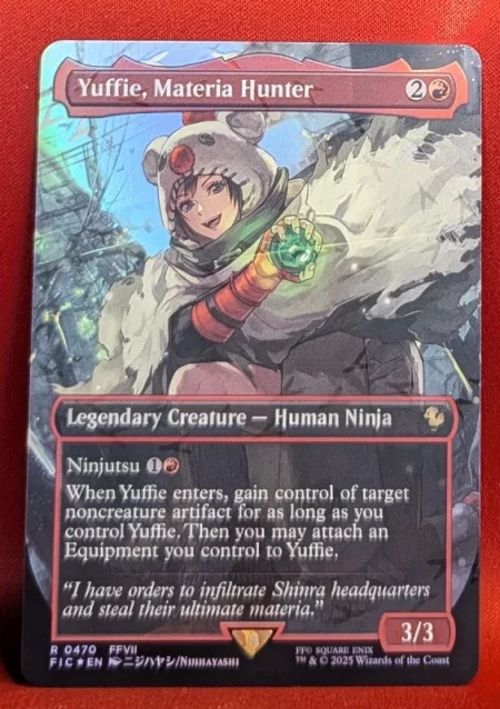 Yuffie materia hunter – mtg proxy