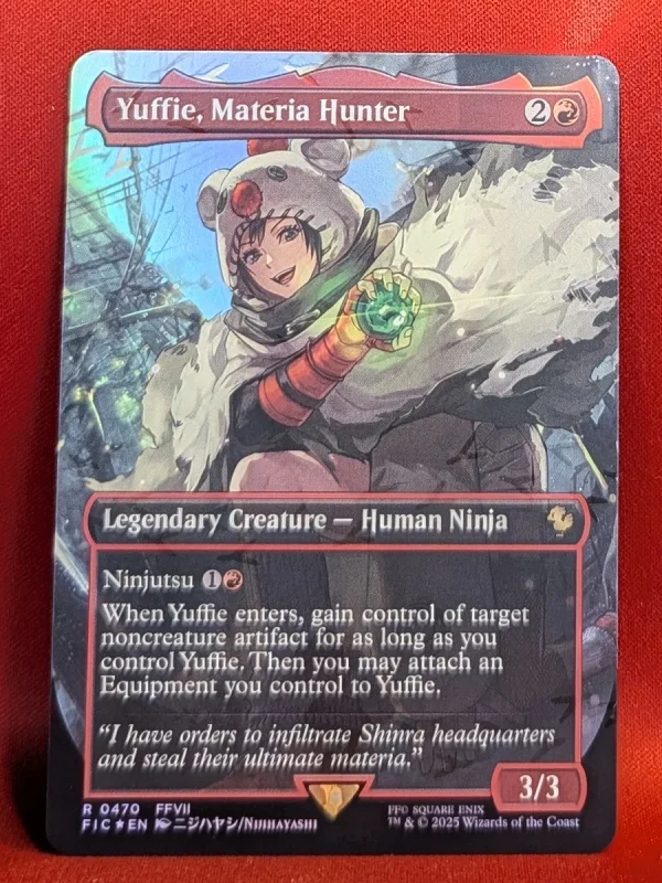 Yuffie materia hunter – mtg proxy