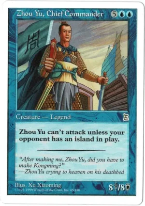 Zhou Yu Chief Commander Magic the Gathering Proxy
