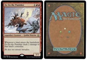 Zo-Zu the Punisher from Duel Decks: Mind vs. Might Magic the Gathering Proxy