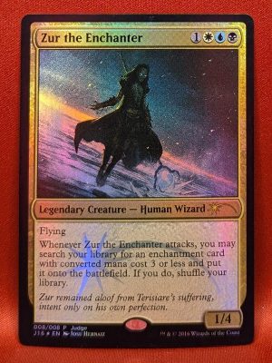 FOIL Zur the Enchanter from Judge Gift 2016 Magic the Gathering Proxy